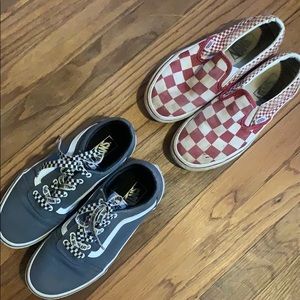 Size 5 Vans Shoe Bundle